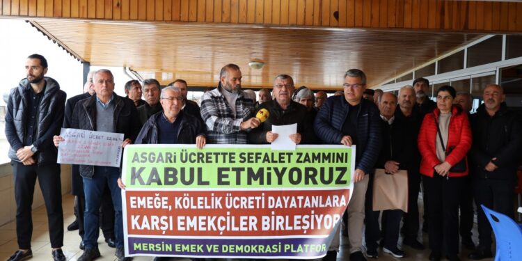 Emek ve Demokrasi Güçleri’nden asgari ücret tepkisi