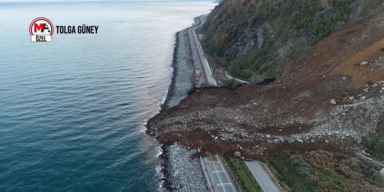 Sahil yoluyla büyüyen zemin sıvılaşması heyelanları arttırıyor