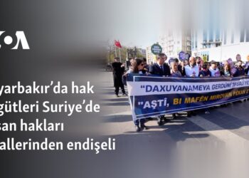 Diyarbakır’da hak örgütleri Suriye’de insan hakları ihlallerinden endişeli