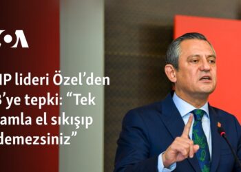 CHP lideri Özel’den AB’ye tepki: “Tek adamla el sıkışıp gidemezsiniz”