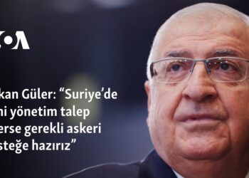 Bakan Güler: “Suriye’de yeni yönetim talep ederse gerekli askeri desteğe hazırız”