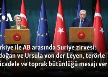 Türkiye ile AB arasında Suriye zirvesi: Erdoğan ve Ursula von der Leyen, terörle mücadele ve toprak bütünlüğü mesajı verdi