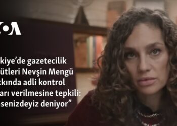 Türkiye’de gazetecilik örgütleri Nevşin Mengü hakkında adli kontrol kararı verilmesine tepkili: “Ensenizdeyiz deniyor”