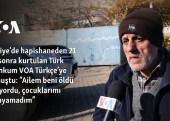 Suriye’de hapishaneden 21 yıl sonra kurtulan Türk mahkum VOA Türkçe’ye konuştu: “Ailem beni öldü biliyordu, çocuklarımı tanıyamadım”