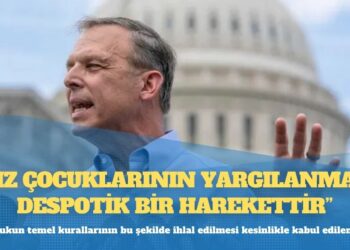 ABD Temsilciler meclisi üyesi Scott Perry: “Kız çocuklarının yargılanması despotik bir harekettir”