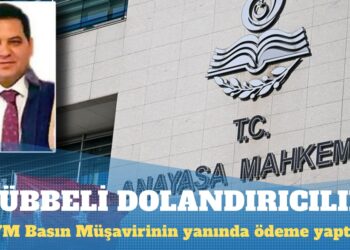 AYM’nin Basın Müşaviri Osman Arslan’a “dolandırıcılık” davası