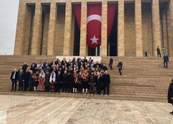Ankara Heyetinden Anıtkabir Ziyareti