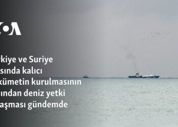 Türkiye ve Suriye arasında kalıcı hükümetin kurulmasının ardından deniz yetki anlaşması gündemde