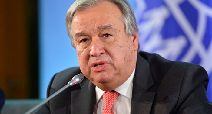 BM Genel Sekreteri Guterres: “Suriye halkı, tarihi bir fırsatla karşı karşıya”