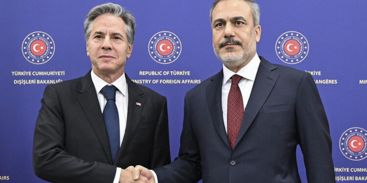 Bakan Fidan, ABD'li Mevkidaşı Blinken İle Görüştü