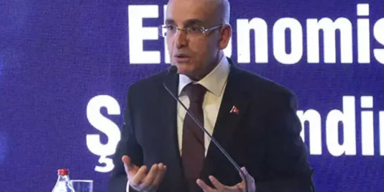 Bakan Şimşek: ”Ne üstü örtük ne de açık bir kur hedefimiz yok”