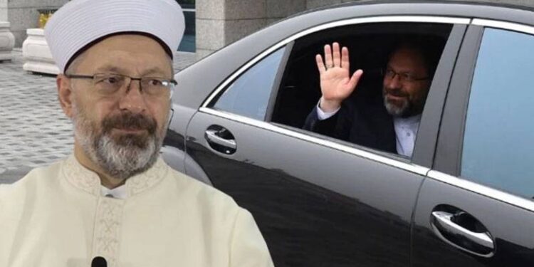 Bir Audi'yi Diyanet İşleri Başkanı'na çok gördüler