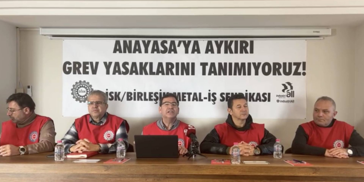 Birleşik Metal-İş, Erdoğan'ın grev yasağına uymayacaklarını duyurdu: Anayasa'ya aykırı!