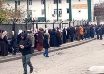 Buz gibi havada metrelerce uzayan ucuz pirinç kuyruğu
