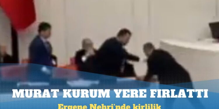 CHP’li Aygun ‘Ergene Nehri’nden kirli su getirdi, Murat Kurum yere fırlattı