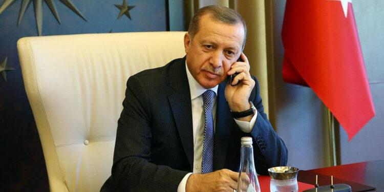 Cumhurbaşkanı Erdoğan, Abdulfettah el-Burhan ile Görüştü