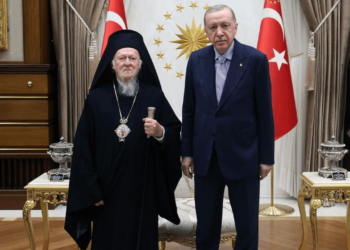 Cumhurbaşkanı Erdoğan, Rum Fener Patriği Bartholomeos ile Görüştü