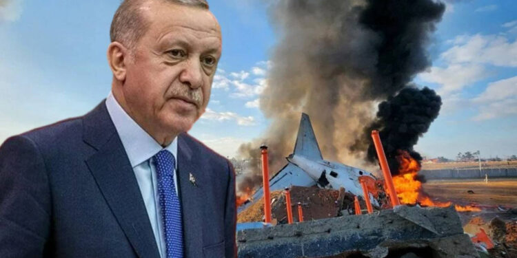 Cumhurbaşkanı Erdoğan'dan Güney Kore’ye Taziye Mesajı