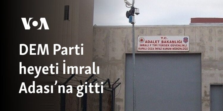 DEM Parti heyeti İmralı Adası’na gitti