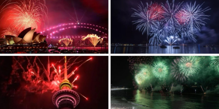 Dünyada Yeni Yıl Coşkusu: Kutlamalar Başladı, İşte 2025'e Giren İlk Ülkeler