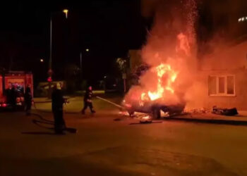 Edirne’de feci kaza: 4 kişi yanarak öldü
