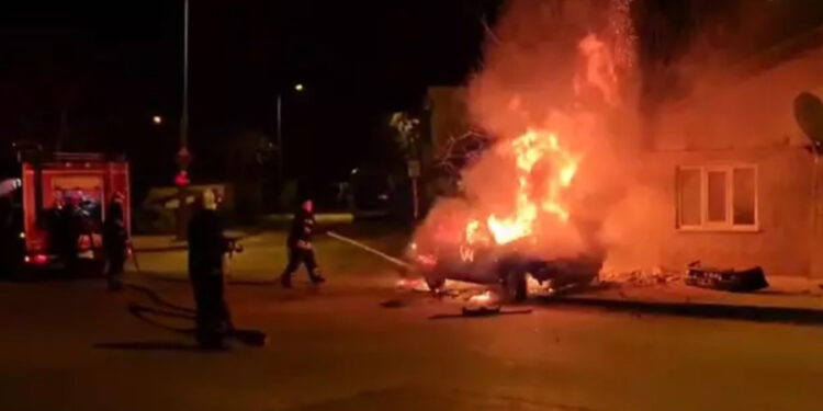 Edirne’de feci kaza: 4 kişi yanarak öldü