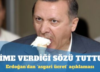 Erdoğan’dan ‘asgari ücret’ açıklaması: Sözümüze sadık kaldık