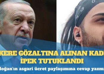 Erdoğan’ın asgari ücret paylaşımına cevap yazmıştı: 2 kere gözaltına alınan Kadir İpek tutuklandı
