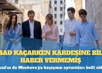 Esad kaçarken kardeşine bile haber vermemiş