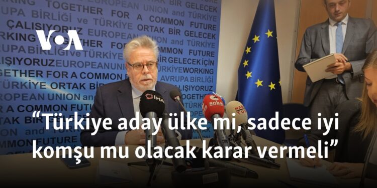 “Türkiye aday ülke mi, sadece iyi komşu mu olacak karar vermeli”