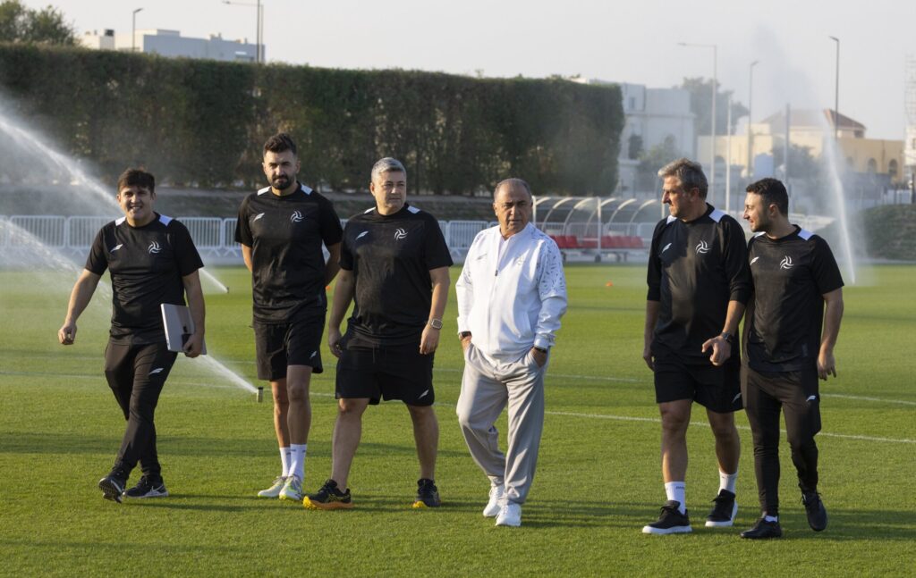 Fatih Terim, Al-Shabab’ın başında ilk antrenmanına çıktı