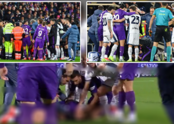 Fiorentina - Inter Maçında Korku Dolu Anlar: Genç Futbolcu Bir Anda Yere Yığıldı, Maç Yarıda Kaldı