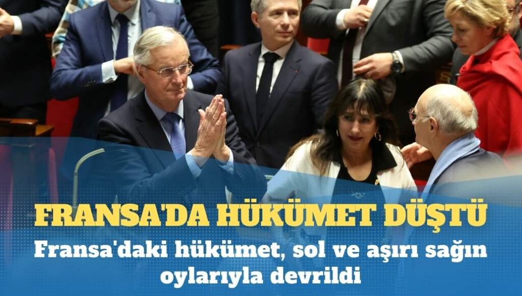 Fransa’da hükümet düştü