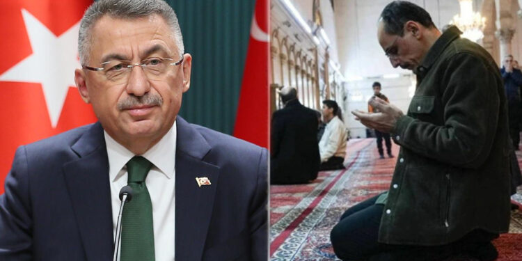 Fuat Oktay'dan Çarpıcı Açıklama! 'Emevi Camii'ndeki Namaz Yeni Dönemin Sembolü'