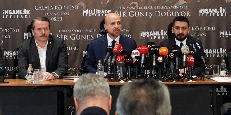 Galata Köprüsü'nde 1 Ocak'ta Filistin eylemi düzenlenecek: 308 STK'dan ortak çağrı