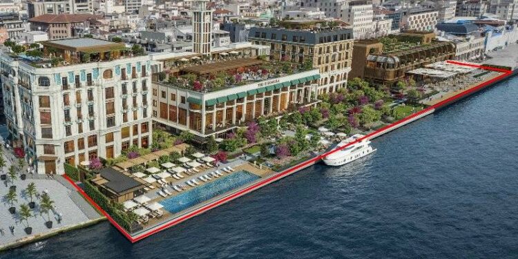 Galataport'ta 5 bankanın yüzde 43'lük pay dağılımı belli oldu