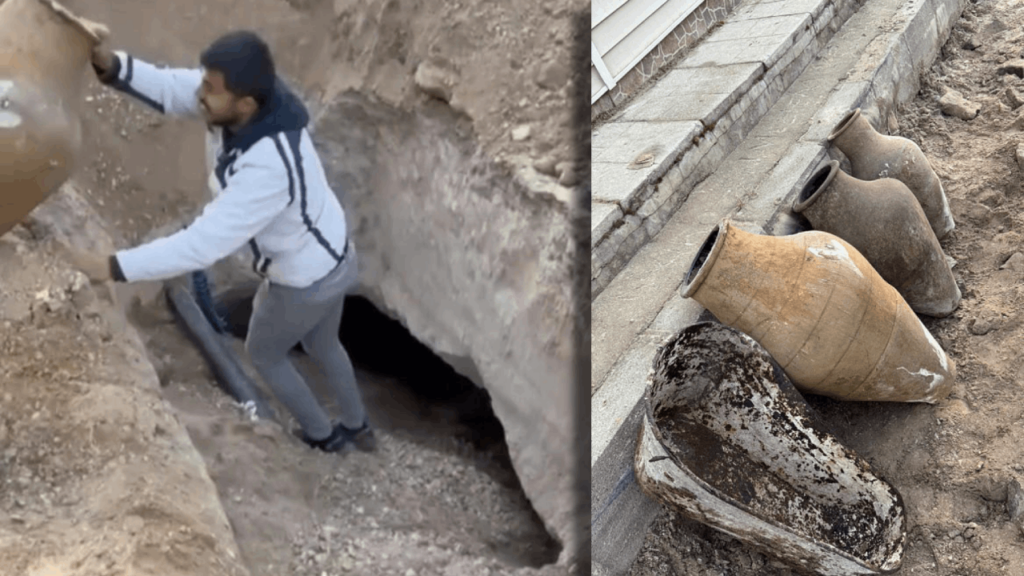 Gözlerine İnanamadılar, Yol Çökünce Ortaya Çıktı: Ekipler Hemen Harekete Geçti