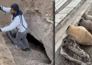 Gözlerine İnanamadılar, Yol Çökünce Ortaya Çıktı: Ekipler Hemen Harekete Geçti