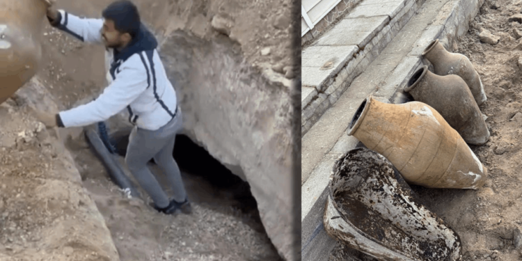 Gözlerine İnanamadılar, Yol Çökünce Ortaya Çıktı: Ekipler Hemen Harekete Geçti