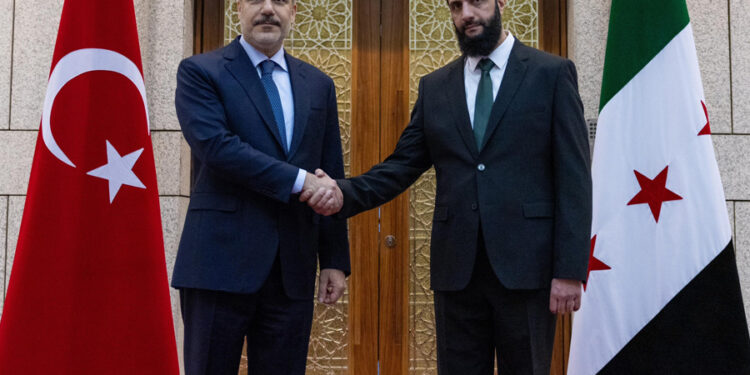 Hakan Fidan, Suriye’de HTŞ lideri Colani ile bir araya geldi