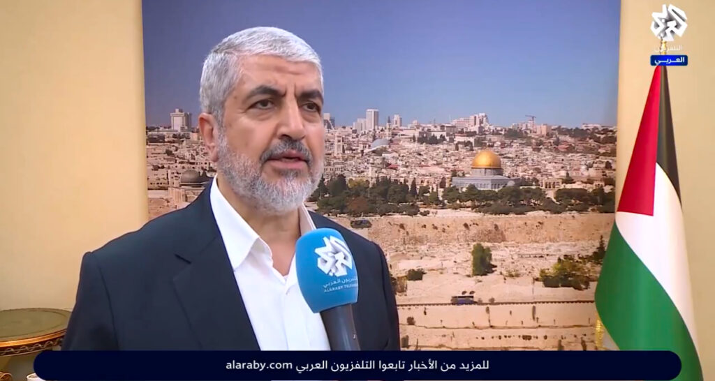 Hamas lideri Halid Meşal: “Suriye’nin kurtuluşu, tüm Filistin’in kurtuluşunun müjdecisi”