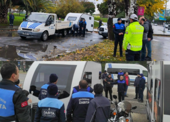 İBB kamu alanlarını işgal eden karavanları tahliye ediyor