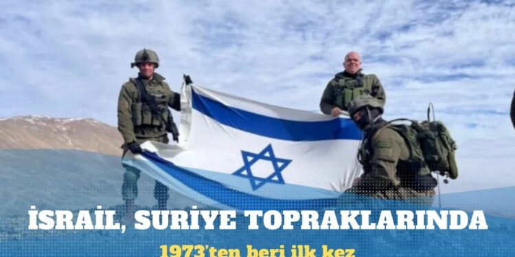İsrail, 1973’ten beri ilk kez tampon bölgeyi geçerek Suriye topraklarına girdi