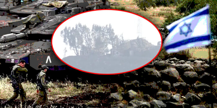 İsrail Ordusunun Golan'daki Mevzileri İlk Kez Kaydedildi: İşte O Görüntüler