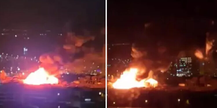 İstanbul’da film platosu alev alev yandı