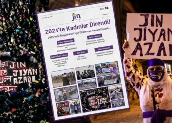 Jin dergi kadınların direnişini kapağına taşıdı
