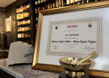 Karadeniz'de ilk olan "Müze Eczane"ye "Altın Havan 2024" ödülü