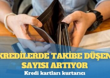 Kredilerde takibe düşen sayısı artıyor