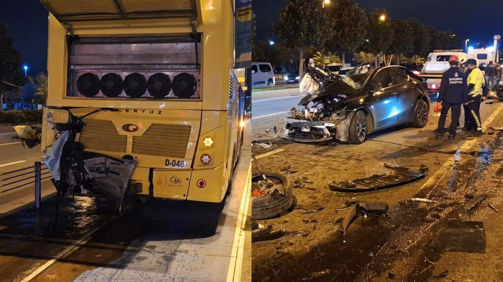 Maltepe'de Feci Kaza! İETT Otobüsü ile Otomobil Çarpıştı: 1 Ölü, 1 Yaralı