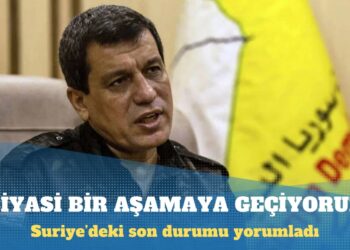 Mazlum Abdi’den “Türkiye ile ateşkes” yorumu: Suriyeli olmayan savaşçılar çekilebilir